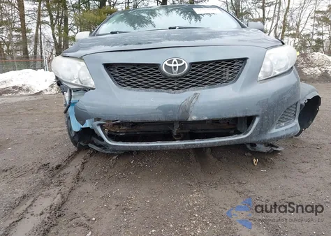 2009 Toyota Corolla Le z USA, uszkodzony, nr VIN 2T1BU40E09C163721